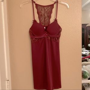 Marilyn Monroe Maroon Chemise